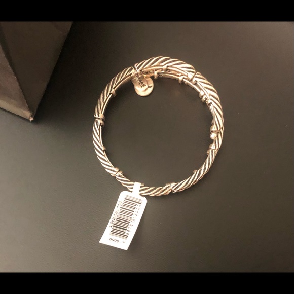 NWT Alex and Ani Eve Wrap Silver - Picture 5 of 7